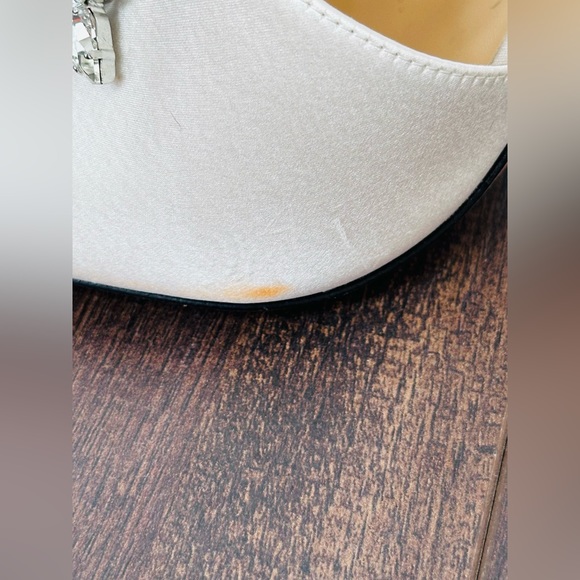 NALEBE BY AMINA MEANS SATIN AURUM MULES - Picture 8 of 16